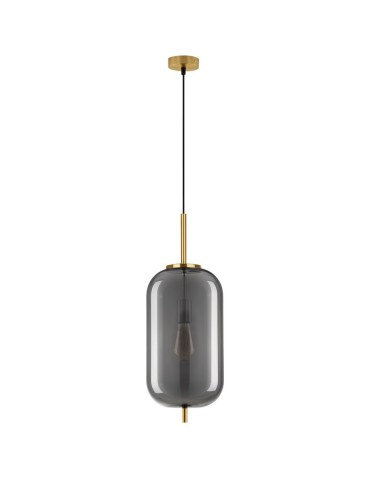 Luces Exclusivas PILAR Wisząca Nowoczesna złoty i odcienie złota 1xE27 max 12W LE43662