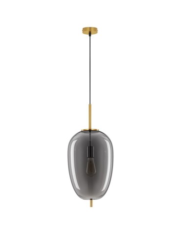 Luces Exclusivas PILAR Wisząca Nowoczesna złoty i odcienie złota 1xE27 max 12W LE43663
