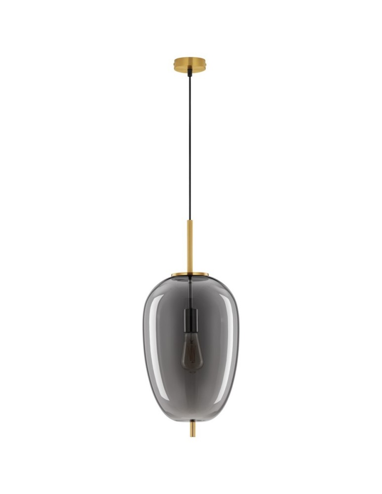 Lampy wiszące pojedyncze - Luces Exclusivas PILAR Wisząca Nowoczesna złoty i odcienie złota 1xE27 max 12W LE43663 - produkt kolory-swiatla.pl 1
