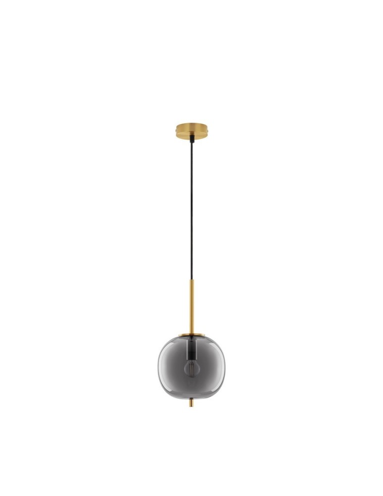 Lampy wiszące pojedyncze - Luces Exclusivas PILAR Wisząca Nowoczesna złoty i odcienie złota 1xE27 max 12W LE43664 - produkt kolory-swiatla.pl 1