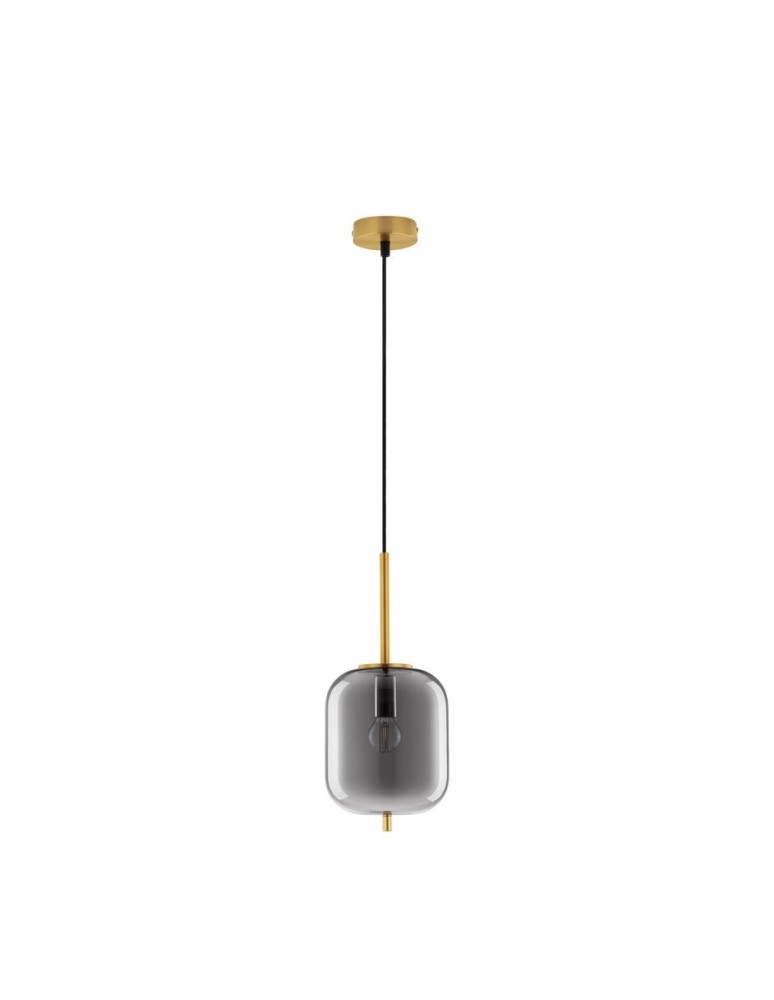 Lampy wiszące pojedyncze - Luces Exclusivas PILAR Wisząca Nowoczesna złoty i odcienie złota 1xE27 max 12W LE43665 - produkt kolory-swiatla.pl 1