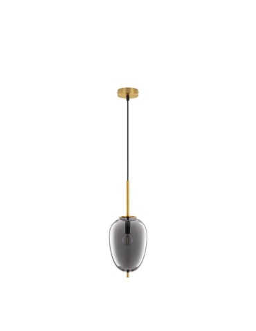 Luces Exclusivas PILAR Wisząca Nowoczesna złoty i odcienie złota 1xE27 max 12W LE43666