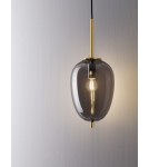 Lampy wiszące pojedyncze - Luces Exclusivas PILAR Wisząca Nowoczesna złoty i odcienie złota 1xE27 max 12W LE43666 - product 2