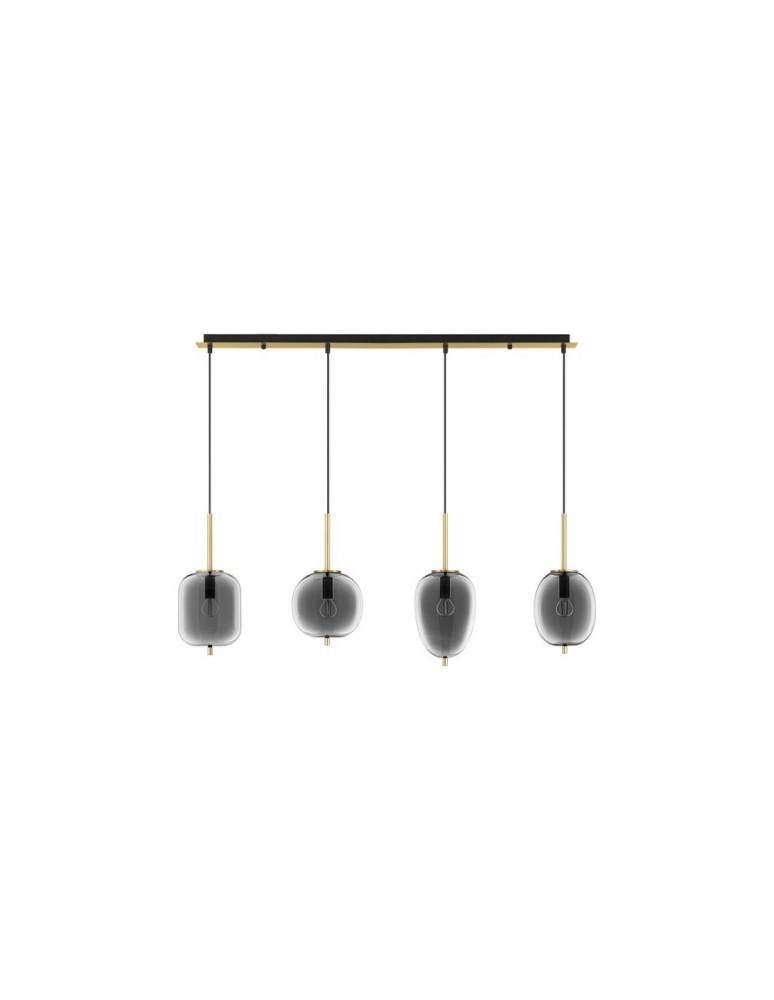 Lampy wiszące - Luces Exclusivas PILAR Wisząca Nowoczesna złoty i odcienie złota 4xE27 max 12W LE43667 - produkt kolory-swiatla.pl 1