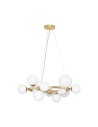 Luces Exclusivas PARLA Wisząca Nowoczesna złoty i odcienie złota 11xG9 max 5W LE43674