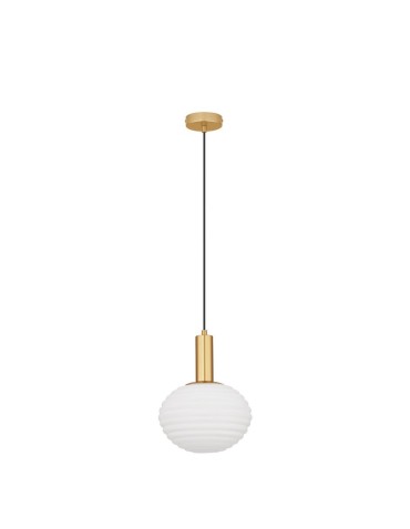 Luces Exclusivas BALAJU Wisząca Nowoczesna złoty i odcienie złota 1xE27 max 12W LE43678