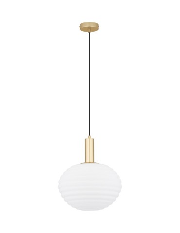 Luces Exclusivas BALAJU Wisząca Nowoczesna złoty i odcienie złota 1xE27 max 12W LE43679