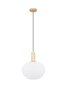 Luces Exclusivas BALAJU Wisząca Nowoczesna złoty i odcienie złota 1xE27 max 12W LE43679