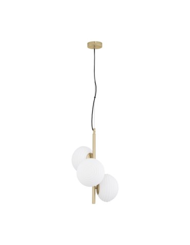 Luces Exclusivas BALAJU Wisząca Nowoczesna złoty i odcienie złota 3xE14 max 5W LE43681