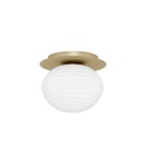 Lampy sufitowe - Luces Exclusivas BALAJU Sufitowa Nowoczesna złoty i odcienie złota 1xE27 max 12W LE43684 - produkt 1