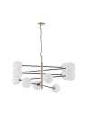 Luces Exclusivas PLATO Wisząca Nowoczesna czarny 12xG9 max 5W LE43689
