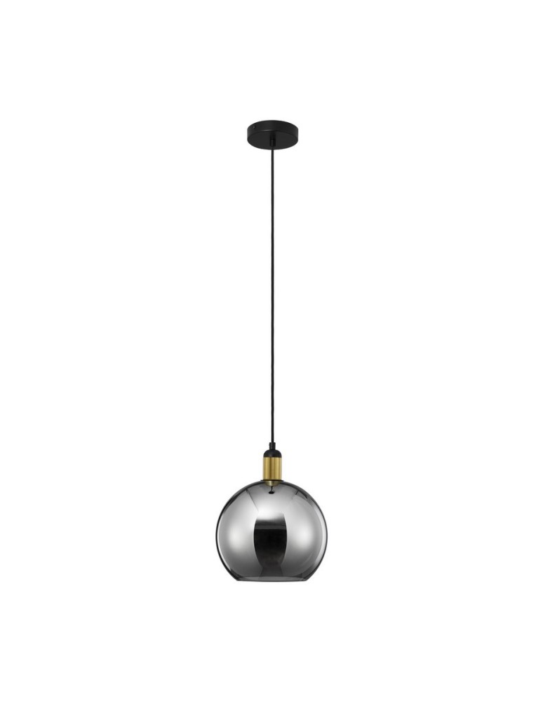 Lampy wiszące pojedyncze - Luces Exclusivas BALCHE Wisząca Nowoczesna złoty i odcienie złota 1xE27 max 12W LE43694 - produkt kolory-swiatla.pl 1