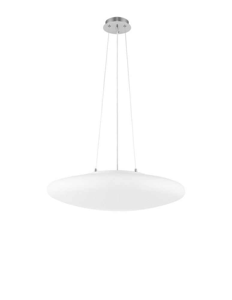 Lampy wiszące - Luces Exclusivas LIBANO Wisząca Nowoczesna srebrny i odcienie srebra 3xE27 max 12W LE43697 - produkt kolory-swiatla.pl 1