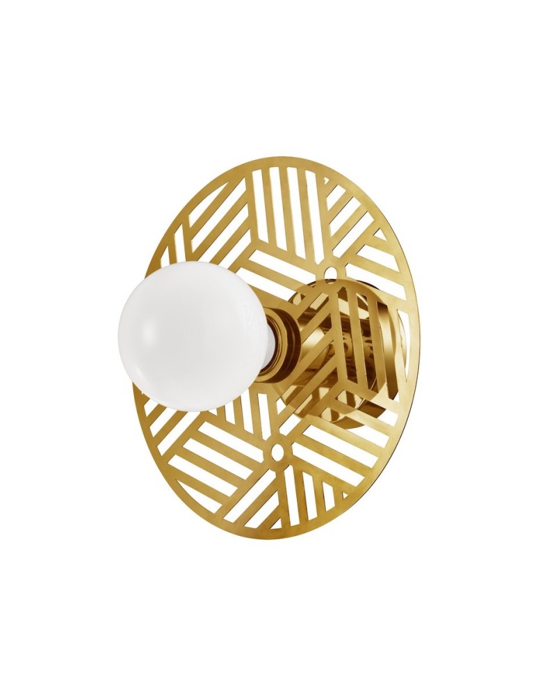 Kinkiety - Luces Exclusivas BAMEPA Ścienna Nowoczesna złoty i odcienie złota 1xE27 max 12W LE43700 - produkt kolory-swiatla.pl 1