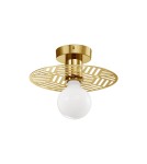 Lampy sufitowe - Luces Exclusivas BAMEPA Sufitowa Nowoczesna złoty i odcienie złota 1xE27 max 12W LE43701 - produkt 1