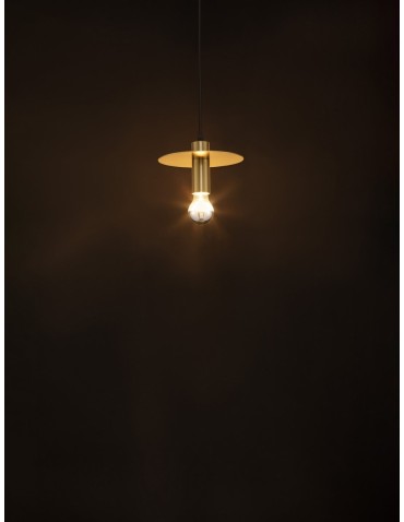 Luces Exclusivas BAJIO Wisząca Nowoczesna złoty i odcienie złota 1xE27 max 12W LE43702 - produkt 2