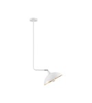 Lampy wiszące pojedyncze - Luces Exclusivas BAMORE Wisząca Nowoczesna biały 1xE27 max 12W LE43708 - produkt 1