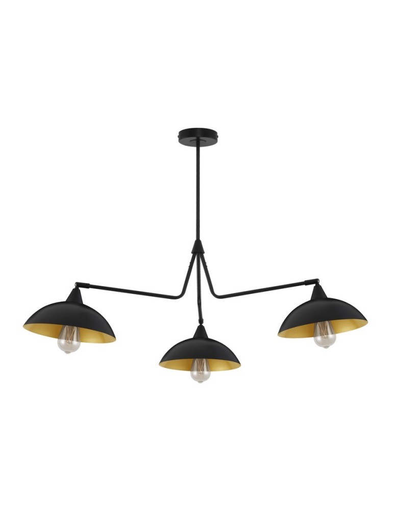 Lampy wiszące - Luces Exclusivas BAMORE Wisząca Nowoczesna biały 3xE27 max 12W LE43709 - produkt kolory-swiatla.pl 1