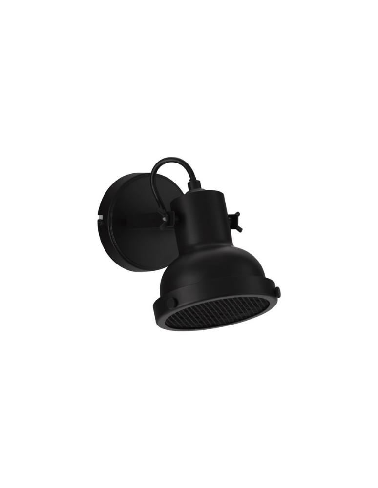 Reflektory ścienne - Luces Exclusivas BANCOS Reflektor Ścienny czarny 1xGU10 max 10W LE43716 - produkt kolory-swiatla.pl 1