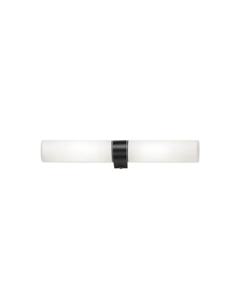 Kinkiety łazienkowe - Luces Exclusivas BANTHI Ścienna Łazienkowa IP44 czarny 1xE14 max 5W LE43724 - produkt kolory-swiatla.pl 1