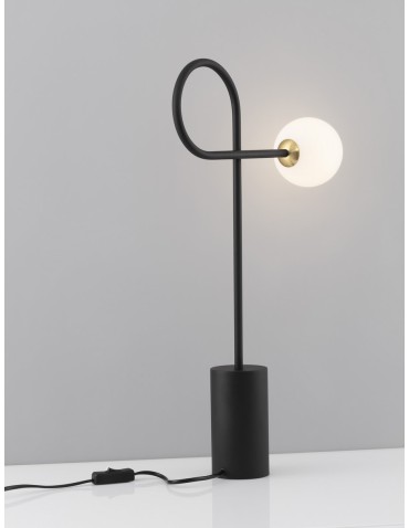 Luces Exclusivas BANZHA Stołowa czarny 1xG9 max 5W LE43726 - produkt 2
