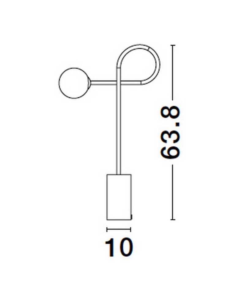 Lampy stołowe - Luces Exclusivas BANZHA Stołowa czarny 1xG9 max 5W LE43726 - product kolory-swiatla.pl 3