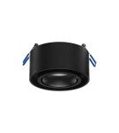 Lampy podtynkowe kierunkowe - Luces Exclusivas ACAMIEL Natynkowa Spot czarny 1xGU10 max 10W LE61615 - produkt 1