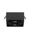 Luces Exclusivas ACAMIEL Natynkowa Spot czarny 1xGU10 max 10W LE61617
