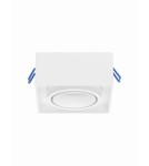 Lampy podtynkowe kierunkowe - Luces Exclusivas ACAMIEL Natynkowa Spot biały 1xGU10 max 10W LE61618 - produkt 1