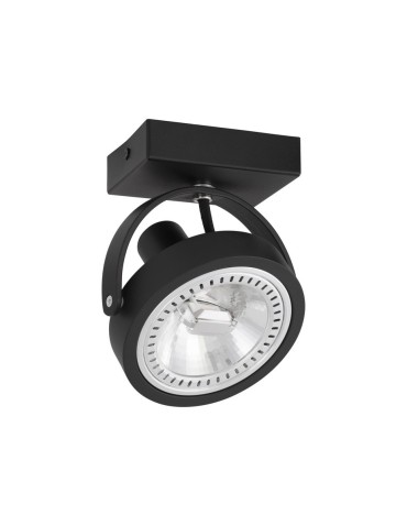 Luces Exclusivas ACASICO Reflektor Sufitowy czarny 1xAR111 max 35W LE61629