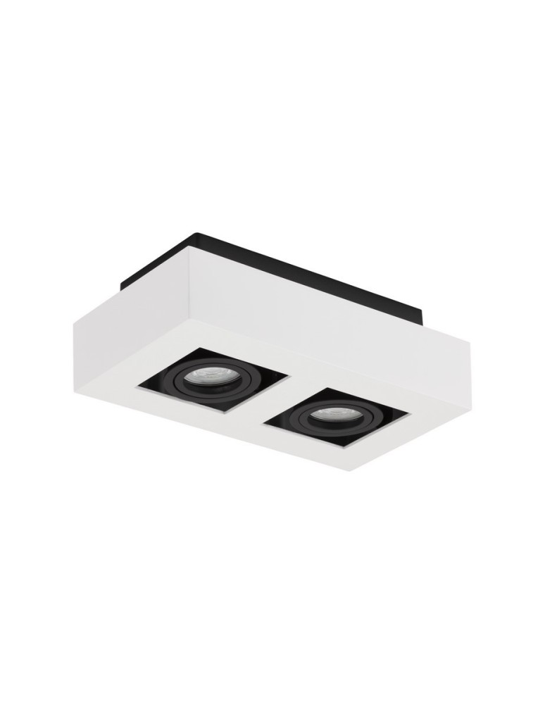 Lampy tuby - Luces Exclusivas ACATENO Natynkowa Spot biały 2xGU10 max 10W LE61632 - produkt kolory-swiatla.pl 1