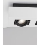 Lampy tuby - Luces Exclusivas ACATENO Natynkowa Spot biały 2xGU10 max 10W LE61632 - produkt 2