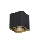 Lampy tuby - Luces Exclusivas ACATIPA Natynkowa Spot czarny 1xGU10 max 10W LE61637 - product 1