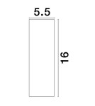 Lampy tuby - Luces Exclusivas ACATLAN Natynkowa Spot czarny 1xLED max 5W 3000K LE61646 - product 2