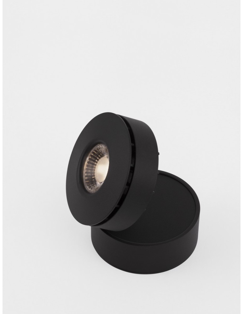 Lampy sufitowe reflektory - Luces Exclusivas BADILLO Reflektor Sufitowy czarny 1xLED max 15W 3000K LE61656 - product kolory-swiatla.pl 3