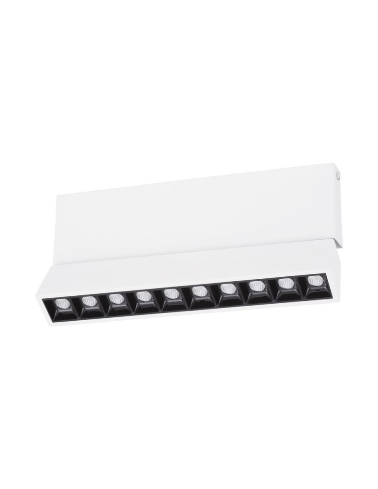 Lampy sufitowe reflektory - Luces Exclusivas BACARDI Reflektor Sufitowy biały 1xLED max 15W 3000K LE61657 - produkt kolory-swiatla.pl 1