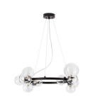 Lampy wiszące kule - Luces Exclusivas PARLA Wisząca Nowoczesna czarny 11xG9 max 6W LE42601 - produkt 1