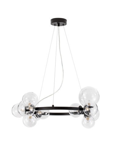 Luces Exclusivas PARLA Wisząca Nowoczesna czarny 11xG9 max 6W LE42601