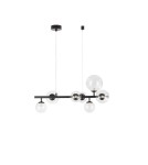 Lampy wiszące kule - Luces Exclusivas PARLA Wisząca Nowoczesna czarny 7xG9 max 6W LE42602 - produkt 1