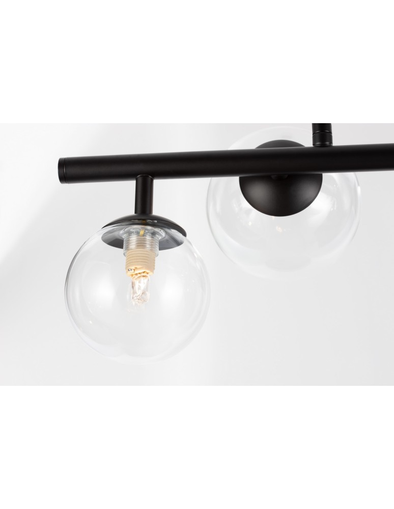 Luces Exclusivas PARLA Wisząca Nowoczesna czarny 7xG9 max 6W LE42602