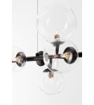 Lampy wiszące kule - Luces Exclusivas PARLA Wisząca Nowoczesna czarny 7xG9 max 6W LE42602 - produkt 5