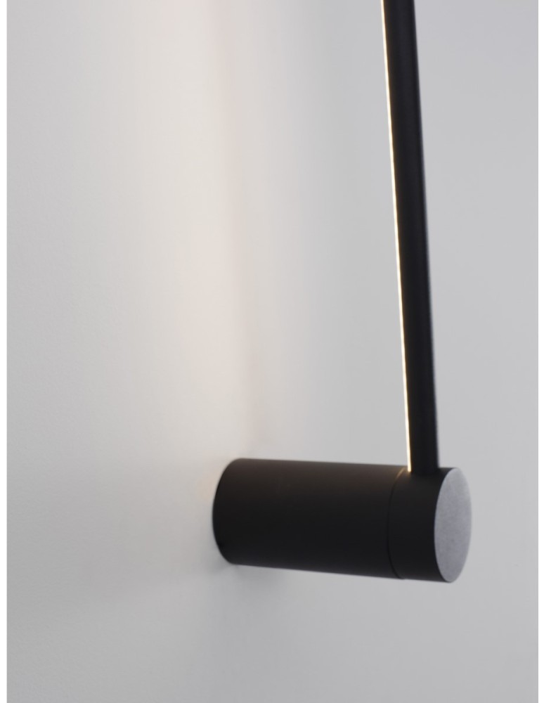 Kinkiety - Luces Exclusivas TUNJA Ścienna Nowoczesna czarny 1xLED max 18W 3000K LE42604 - produkt kolory-swiatla.pl 3