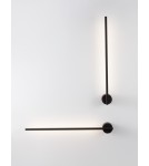 Kinkiety - Luces Exclusivas TUNJA Ścienna Nowoczesna czarny 1xLED max 10W 3000K LE42605 - product 2