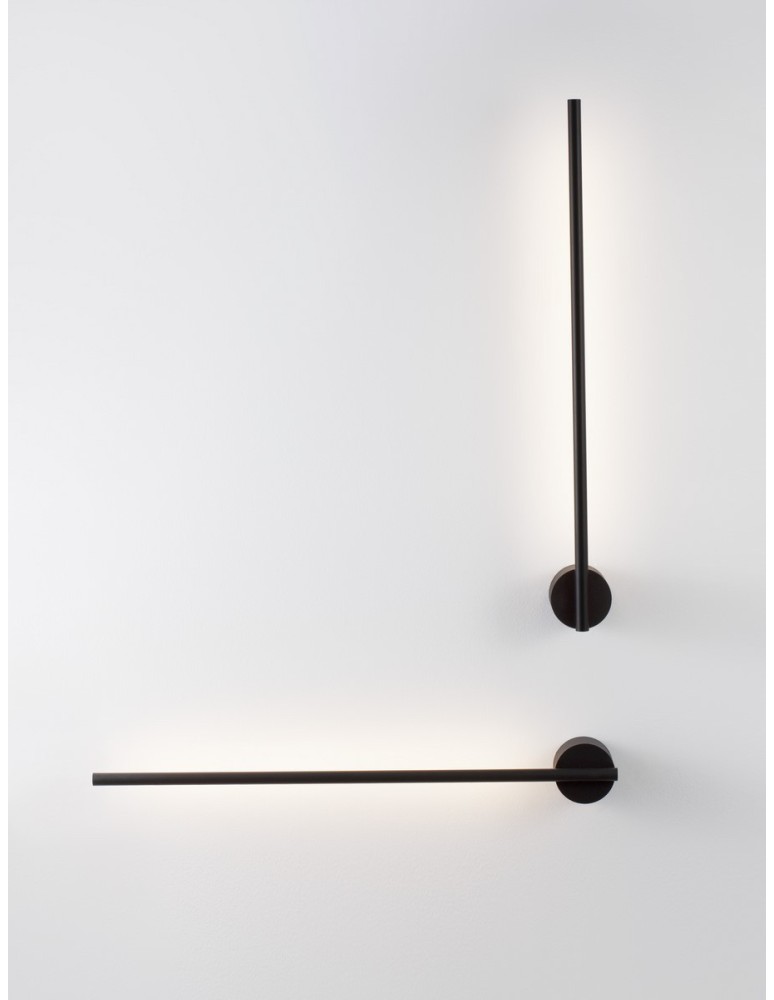 Luces Exclusivas TUNJA Ścienna Nowoczesna czarny 1xLED max 10W 3000K LE42605