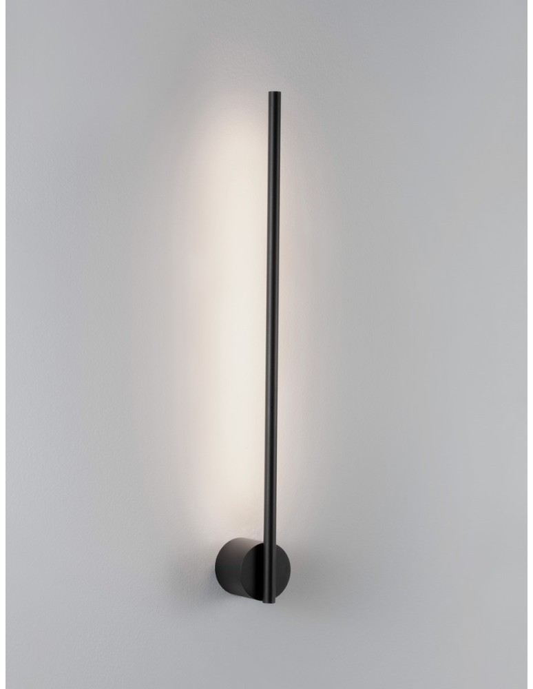 Luces Exclusivas TUNJA Ścienna Nowoczesna czarny 1xLED max 10W 3000K LE42605