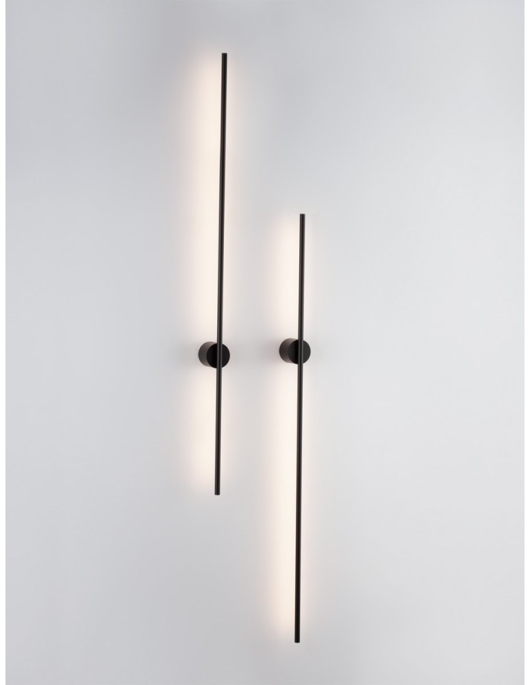 Luces Exclusivas TUNJA Ścienna Nowoczesna czarny 1xLED max 20W 3000K LE42606