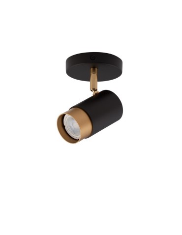 Luces Exclusivas CAYES Reflektor Sufitowy czarny 1xGU10 max 10W LE42612