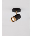 Lampy sufitowe reflektory - Luces Exclusivas CAYES Reflektor Sufitowy czarny 1xGU10 max 10W LE42612 - product 3