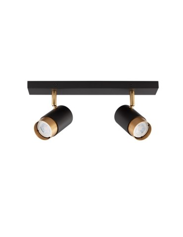 Luces Exclusivas CAYES Reflektor Sufitowy czarny 2xGU10 max 10W LE42613