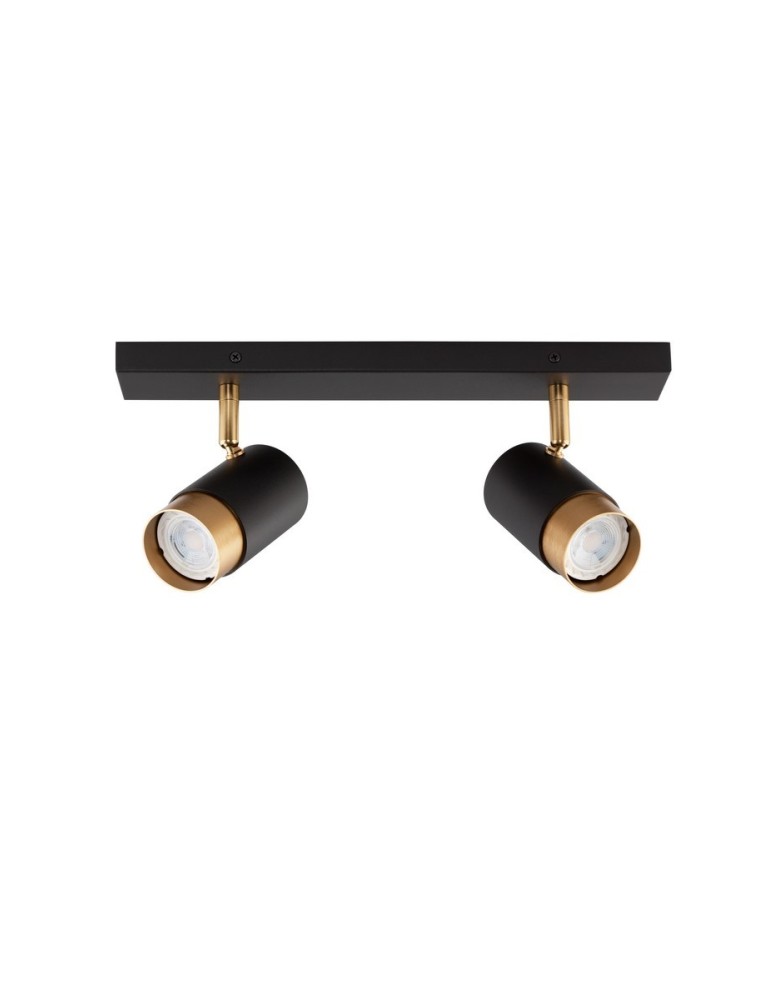 Luces Exclusivas CAYES Reflektor Sufitowy czarny 2xGU10 max 10W LE42613